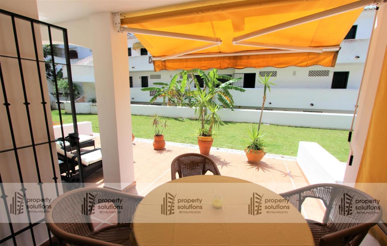 Pueblo Del Parque 3 - Terraza Soleada Con Jardin - Piscina Y Playa - Urbanizacion Tranquila Apartment Benalmadena Exterior photo