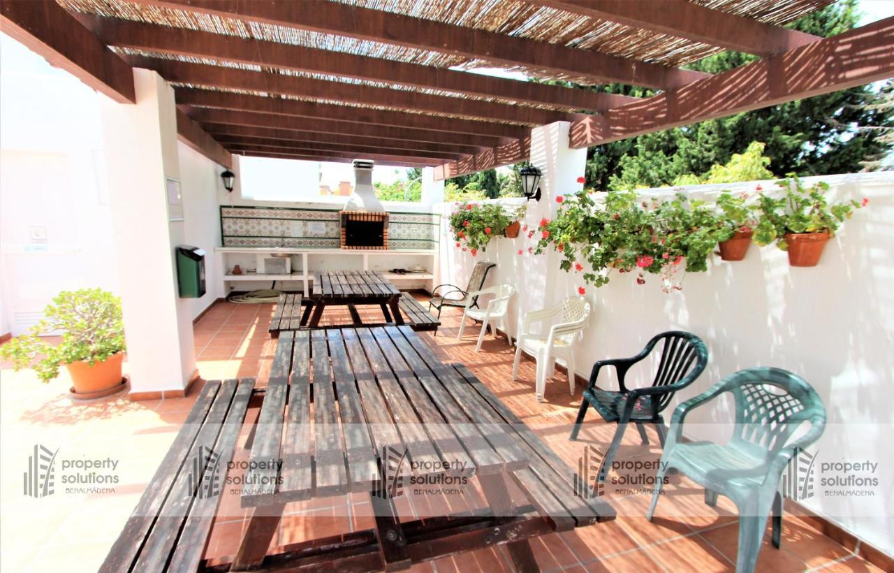 Pueblo Del Parque 3 - Terraza Soleada Con Jardin - Piscina Y Playa - Urbanizacion Tranquila Apartment Benalmadena Exterior photo