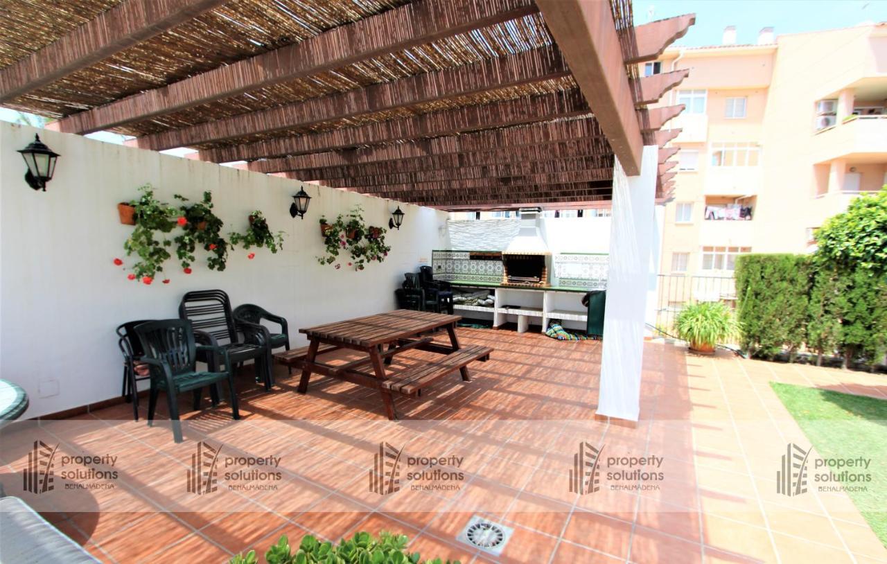 Pueblo Del Parque 3 - Terraza Soleada Con Jardin - Piscina Y Playa - Urbanizacion Tranquila Apartment Benalmadena Exterior photo